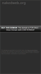 Mobile Screenshot of nakedweb.org